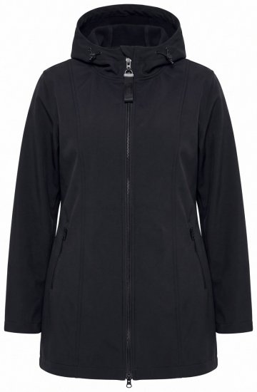 Ulla Popken 836064 Funksjonsjakke Svart - Jakker - Damejakker i store størrelser