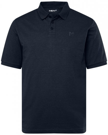 Men+ 256 Pikéskjorte Mørkeblå - Polo- & piqueskjorter - Poloskjorte i store størrelser - 2XL-8XL
