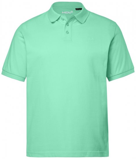 Men+ 256 Pikéskjorte Blågrønn - Polo- & piqueskjorter - Poloskjorte i store størrelser - 2XL-8XL