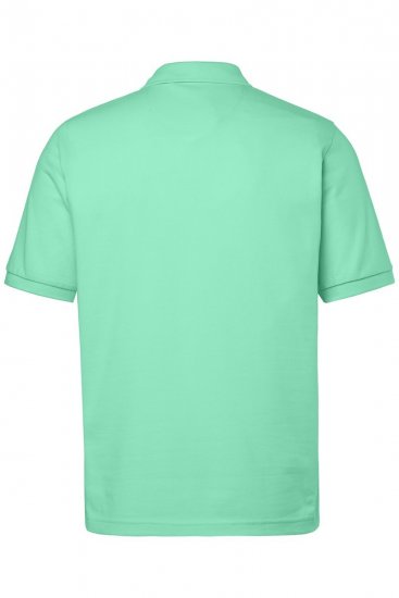 Men+ 256 Pikéskjorte Blågrønn - Polo- & piqueskjorter - Poloskjorte i store størrelser - 2XL-8XL