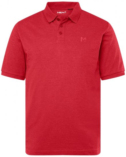 Men+ 256 Pikéskjorte Rød - Polo- & piqueskjorter - Poloskjorte i store størrelser - 2XL-8XL