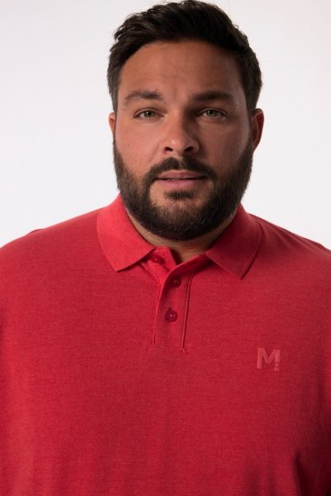 Men+ 256 Pikéskjorte Rød - Polo- & piqueskjorter - Poloskjorte i store størrelser - 2XL-8XL