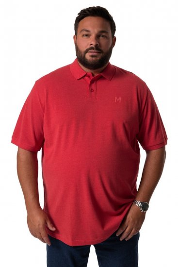 Men+ 256 Pikéskjorte Rød - Polo- & piqueskjorter - Poloskjorte i store størrelser - 2XL-8XL