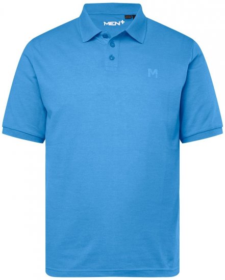 Men+ 256 Pikéskjorte Himmelblå - Polo- & piqueskjorter - Poloskjorte i store størrelser - 2XL-8XL