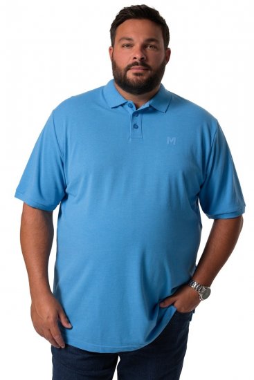Men+ 256 Pikéskjorte Himmelblå - Polo- & piqueskjorter - Poloskjorte i store størrelser - 2XL-8XL
