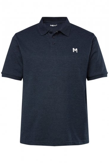 Men+ 258 Pikéskjorte Mørkeblå 2-pakning - Polo- & piqueskjorter - Poloskjorte i store størrelser - 2XL-8XL