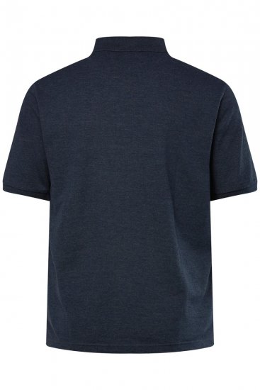 Men+ 258 Pikéskjorte Mørkeblå 2-pakning - Polo- & piqueskjorter - Poloskjorte i store størrelser - 2XL-8XL