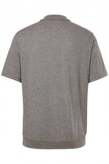 Men+ 264 Pikéskjorte bellyfit Gråmelert - Polo- & piqueskjorter - Poloskjorte i store størrelser - 2XL-8XL