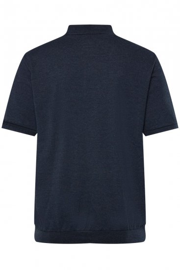 Men+ 264 Pikéskjorte bellyfit Mørkeblå - Polo- & piqueskjorter - Poloskjorte i store størrelser - 2XL-8XL