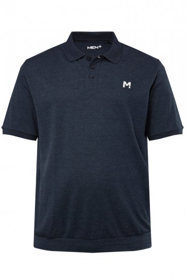 Men+ 266 Pikéskjorte bellyfit Mørkeblå 2-pakning - Polo- & piqueskjorter - Poloskjorte i store størrelser - 2XL-8XL