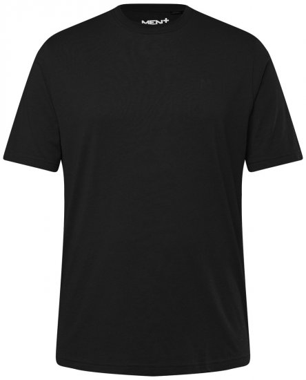 Men+ 276 T-skjorte med rund hals Svart - T-skjorter - Store T-skjorter - 2XL-14XL