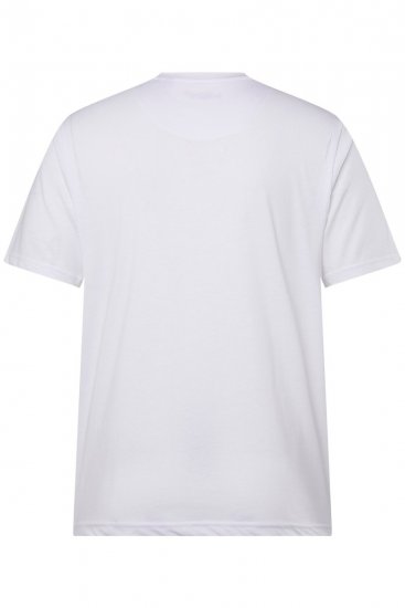 Men+ 276 T-skjorte med rund hals Hvit - T-skjorter - Store T-skjorter - 2XL-14XL