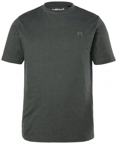 Men+ 276 T-skjorte med rund hals Olivengrønn - T-skjorter - Store T-skjorter - 2XL-14XL