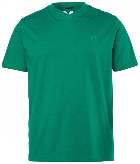 Men+ 279 T-skjorte med V-hals Smaragdgrønn - T-skjorter - Store T-skjorter - 2XL-14XL
