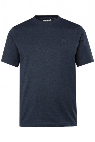 Men+ 285 T-skjorte med rund hals Mørkeblå 2-pakning - T-skjorter - Store T-skjorter - 2XL-14XL