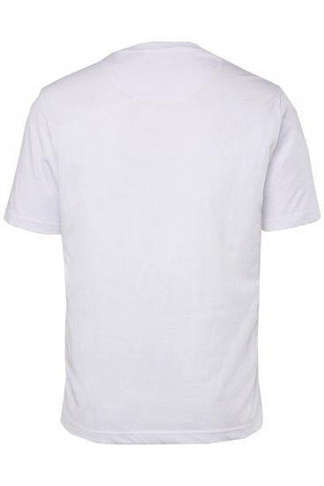 Men+ 285 T-skjorte med rund hals Hvit 2-pakning - T-skjorter - Store T-skjorter - 2XL-14XL