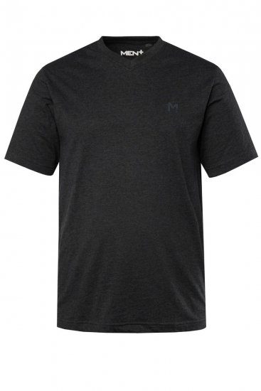 Men+ 299 T-skjorte med V-hals Svart 2-pakning - T-skjorter - Store T-skjorter - 2XL-14XL
