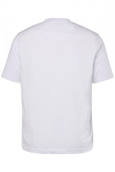 Men+ 299 T-skjorte med V-hals Hvit 2-pakning - T-skjorter - Store T-skjorter - 2XL-14XL