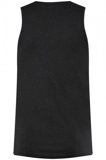 Men+ 303 Singlet Svart - T-skjorter - Store T-skjorter - 2XL-14XL