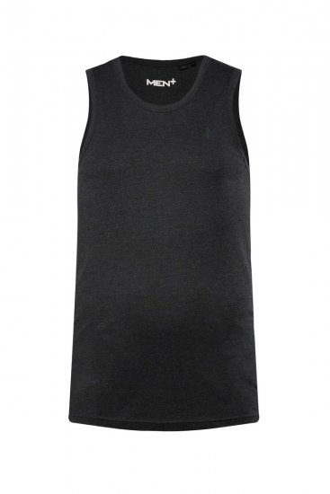 Men+ 305 Singlet Svart 2-pakning - T-skjorter - Store T-skjorter - 2XL-14XL