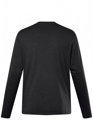 Men+ 307 Langermet T-skjorte Svart - T-skjorter - Store T-skjorter - 2XL-14XL