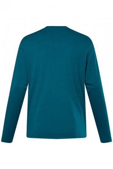Men+ 307 Langermet T-skjorte Gråblå - T-skjorter - Store T-skjorter - 2XL-14XL