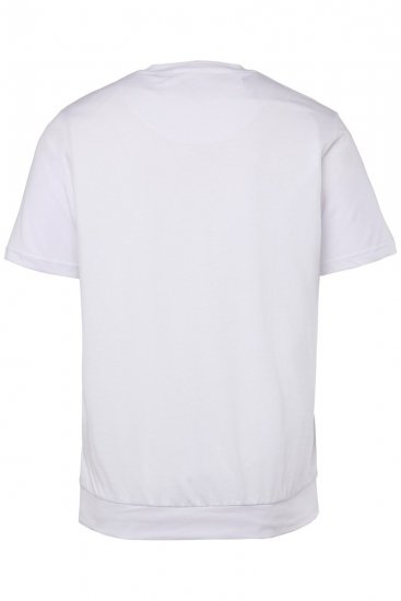 Men+ 308 T-skjorte bellyfit Hvit - T-skjorter - Store T-skjorter - 2XL-14XL