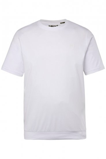 Men+ 311 T-skjorte bellyfit Hvit 2-pakning - T-skjorter - Store T-skjorter - 2XL-14XL