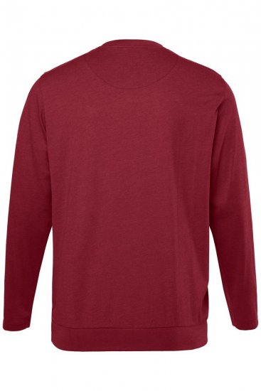 Men+ 313 Langermet T-skjorte bellyfit Kobberbrun - T-skjorter - Store T-skjorter - 2XL-14XL