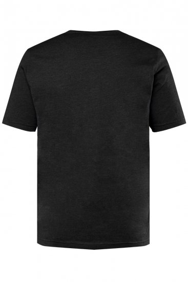 Men+ 365 Henley t-skjorte Svart - T-skjorter - Store T-skjorter - 2XL-14XL