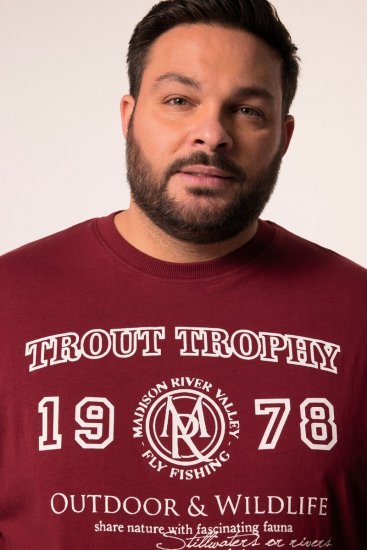 Men+ 424 T-skjorte Trout Trophy Kobberbrun - T-skjorter - Store T-skjorter - 2XL-14XL