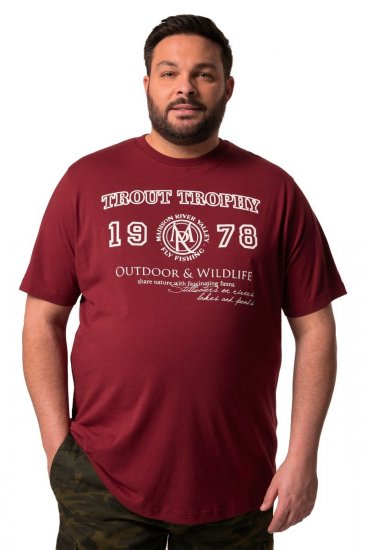Men+ 424 T-skjorte Trout Trophy Kobberbrun - T-skjorter - Store T-skjorter - 2XL-14XL