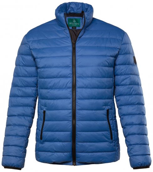Boston Park 638 Quiltet jakke bellyfit med ståkrage Koboltblå - Jakker - Store jakker - 2XL-12XL