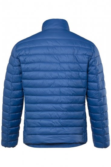 Boston Park 638 Quiltet jakke bellyfit med ståkrage Koboltblå - Jakker - Store jakker - 2XL-12XL