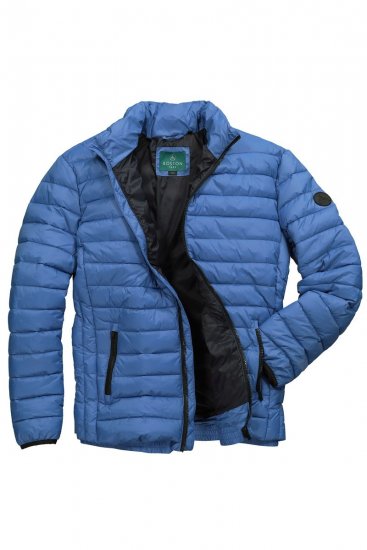 Boston Park 638 Quiltet jakke bellyfit med ståkrage Koboltblå - Jakker - Store jakker - 2XL-12XL