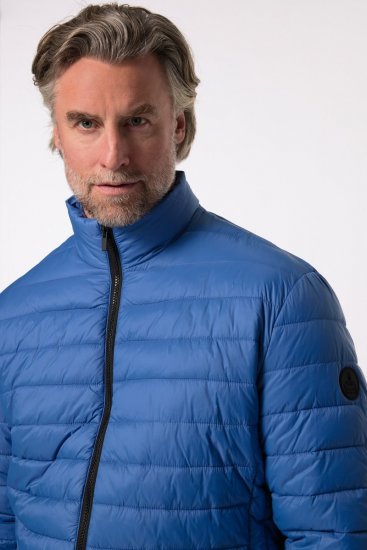 Boston Park 638 Quiltet jakke bellyfit med ståkrage Koboltblå - Jakker - Store jakker - 2XL-12XL