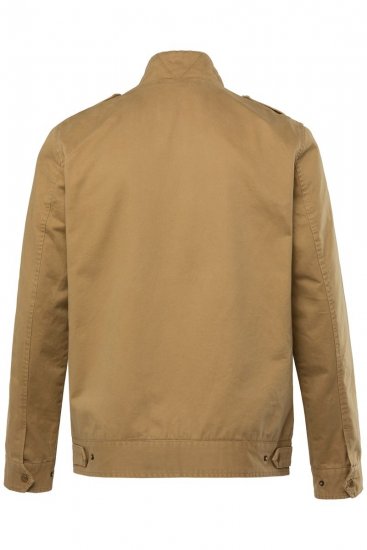Men+ 641 Bomullsjakke med ståkrage Kamelbrun - Jakker - Store jakker - 2XL-12XL