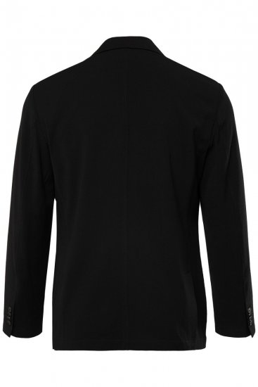 JP1880 San Remo Flexnamic Seersuckerblazer Svart - Dresser og blazere - Dresser i store størrelser