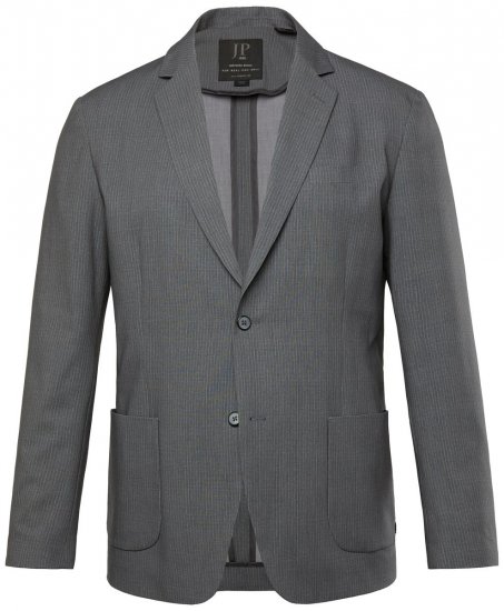 JP1880 Rimini Flexnamic Stripet jerseyblazer Koksgrå - Dresser og blazere - Dresser i store størrelser