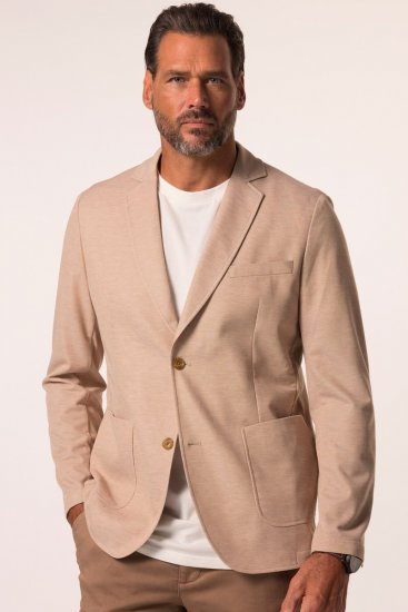 JP1880 836698 Blazer i stretchkvalitet Beige - Dresser og blazere - Dresser i store størrelser