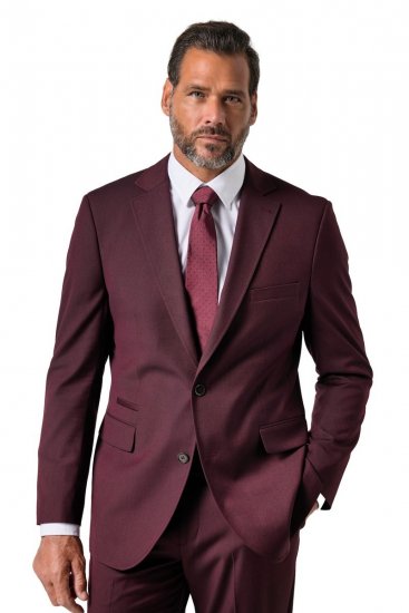 JP1880 Amalfi Flexnamic Blazer Vinrød - Dresser og blazere - Dresser i store størrelser