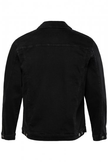 JP1880 836791 Jeansjakke med fire lommer Svart - Jakker - Store jakker - 2XL-12XL