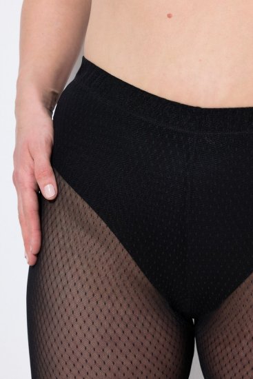 Ulla Popken 836800 Strømpeleggings Svart - Strømpebukser & sokker - 