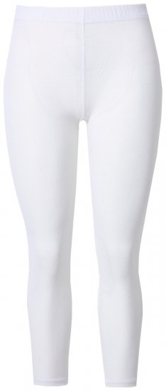 Ulla Popken 836800 Prikkete strømpeleggings Hvit - Strømpebukser & sokker - 