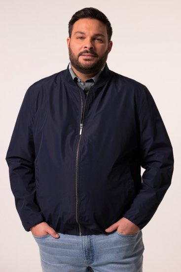 Men+ 823 Ultralett bomberjakke bellyfit Mørkeblå - Jakker - Store jakker - 2XL-12XL