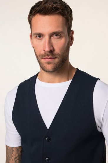 JP1880 New York Flexnamic Jerseyvest Mørkeblå - Dresser og blazere - Dresser i store størrelser