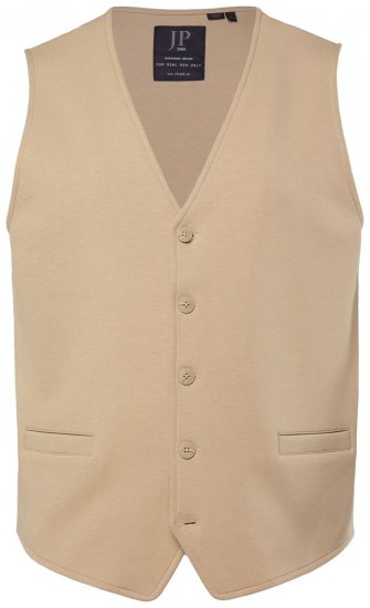 JP1880 New York Flexnamic Jerseyvest Beige - Dresser og blazere - Dresser i store størrelser