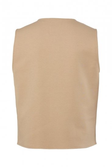 JP1880 New York Flexnamic Jerseyvest Beige - Dresser og blazere - Dresser i store størrelser