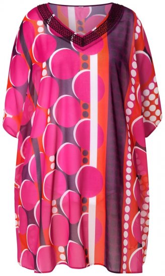 Ulla Popken 836864 Kjole Rosa - Kaftaner - 
