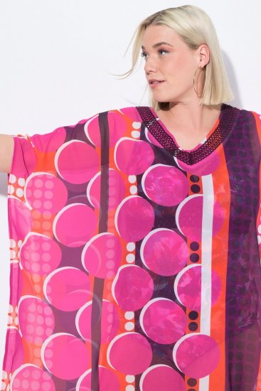 Ulla Popken 836864 Kjole Rosa - Kaftaner - 